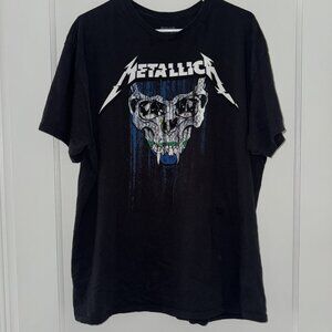 Metallica Grand Forks 2018 T Shirt Size XL World Wired Tour Merch Official Rare